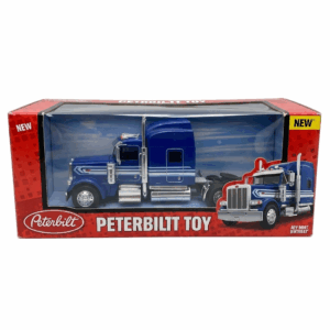 New Peterbilt toy truck in its original packaging, ideal for gift-giving or unopened collector's items