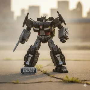 The assembled Menasor combiner from the Transformers Legacy Stunticon team, demonstrating the modular nature of these highly anticipated toys.