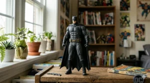 Batman DC Comics action figure for boys standing in a classic hero pose.