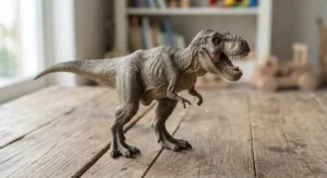 A sturdy, realistic Tyrannosaurus Rex dinosaur figure perfect for boys who love prehistoric toys.