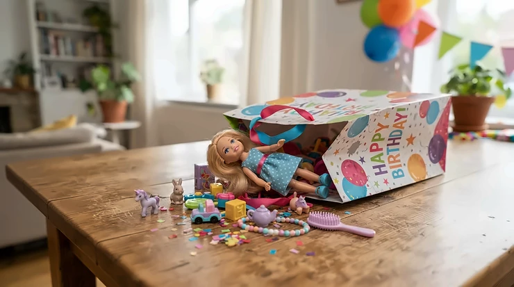 A popular baby doll with accessories for toddlers featured as a wonderful birthday gift idea.