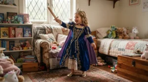 Encouraging creative storytelling by choosing a princess dress up set vs individual costume pieces for imaginative play.