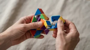Tactile puzzle serving as gender neutral toys for long car rides and flights to prevent boredom
